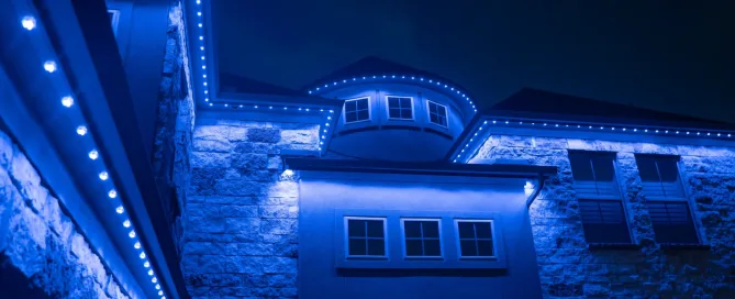 Bosso Smart Lights in blue for permanent home lighting