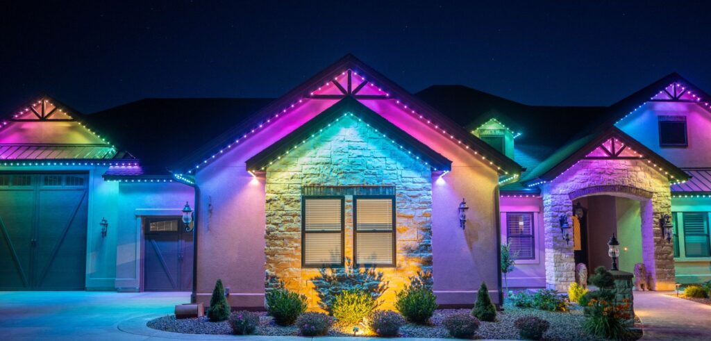 Christmas light installation Las Vegas