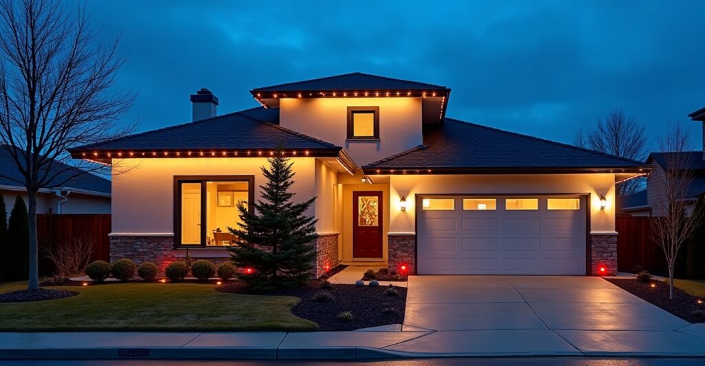 home light decor ideas for christmas