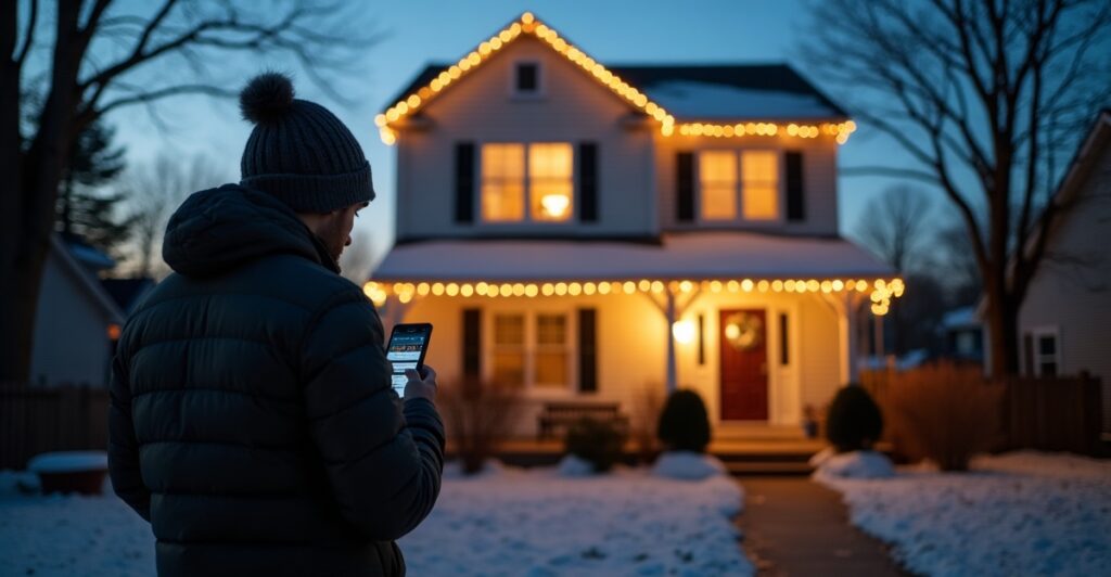 outdoor holiday lighting ideas