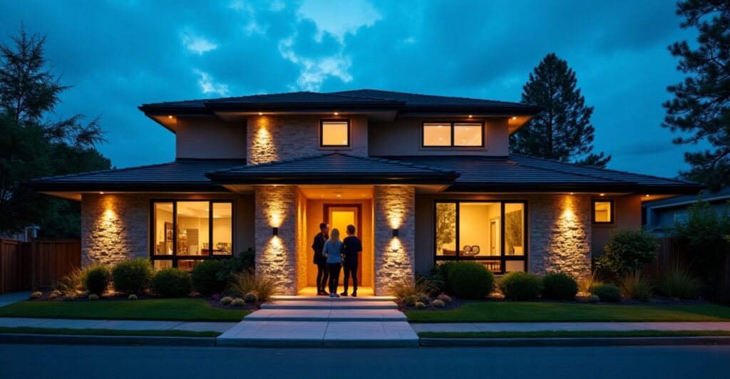 outdoor lighting ideas for front of house