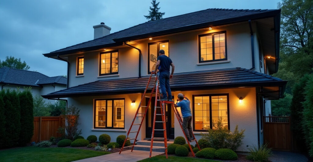 diy vs. professional lighting installation