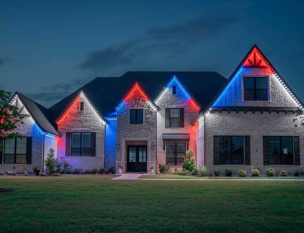 permanent holiday lighting