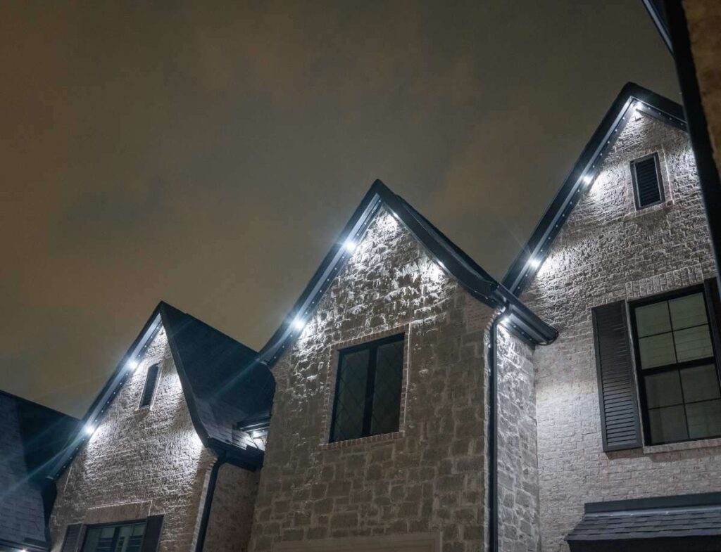 commercial lighting installation
