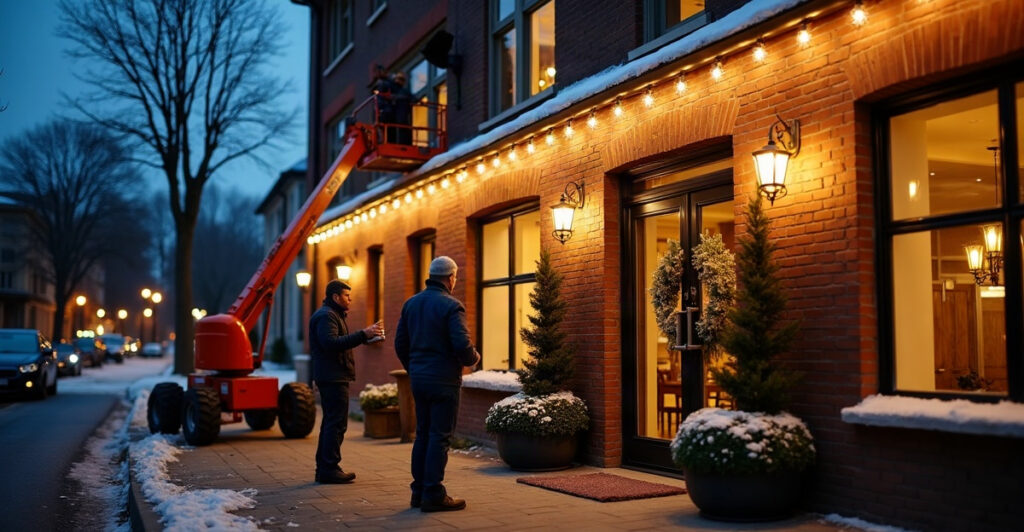 commercial outdoor christmas light displays