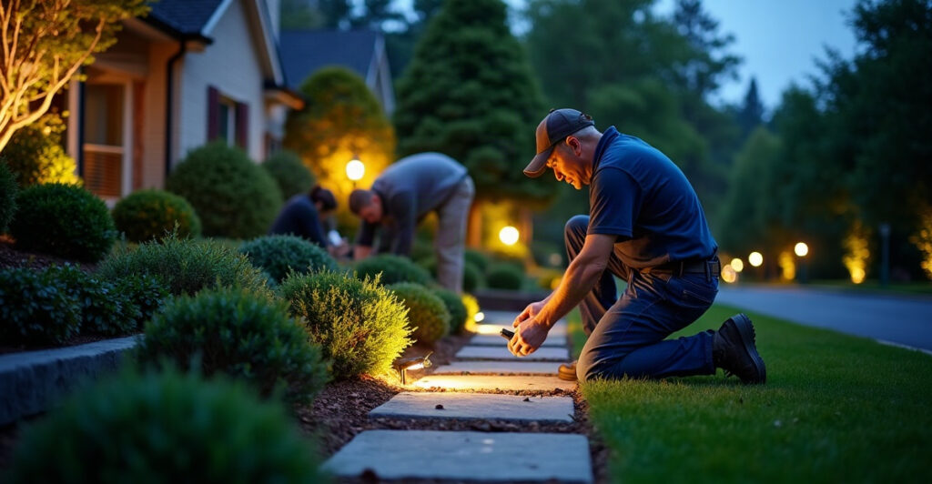 cost of landscape lighting installation