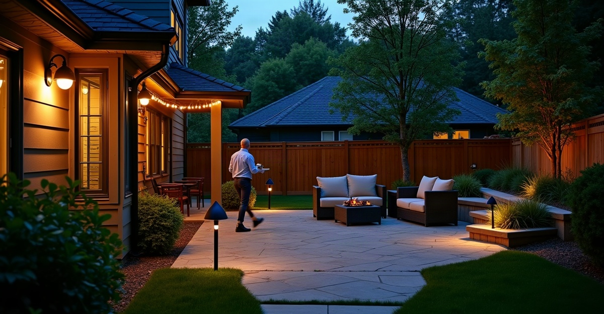 outdoor lights for backyard
